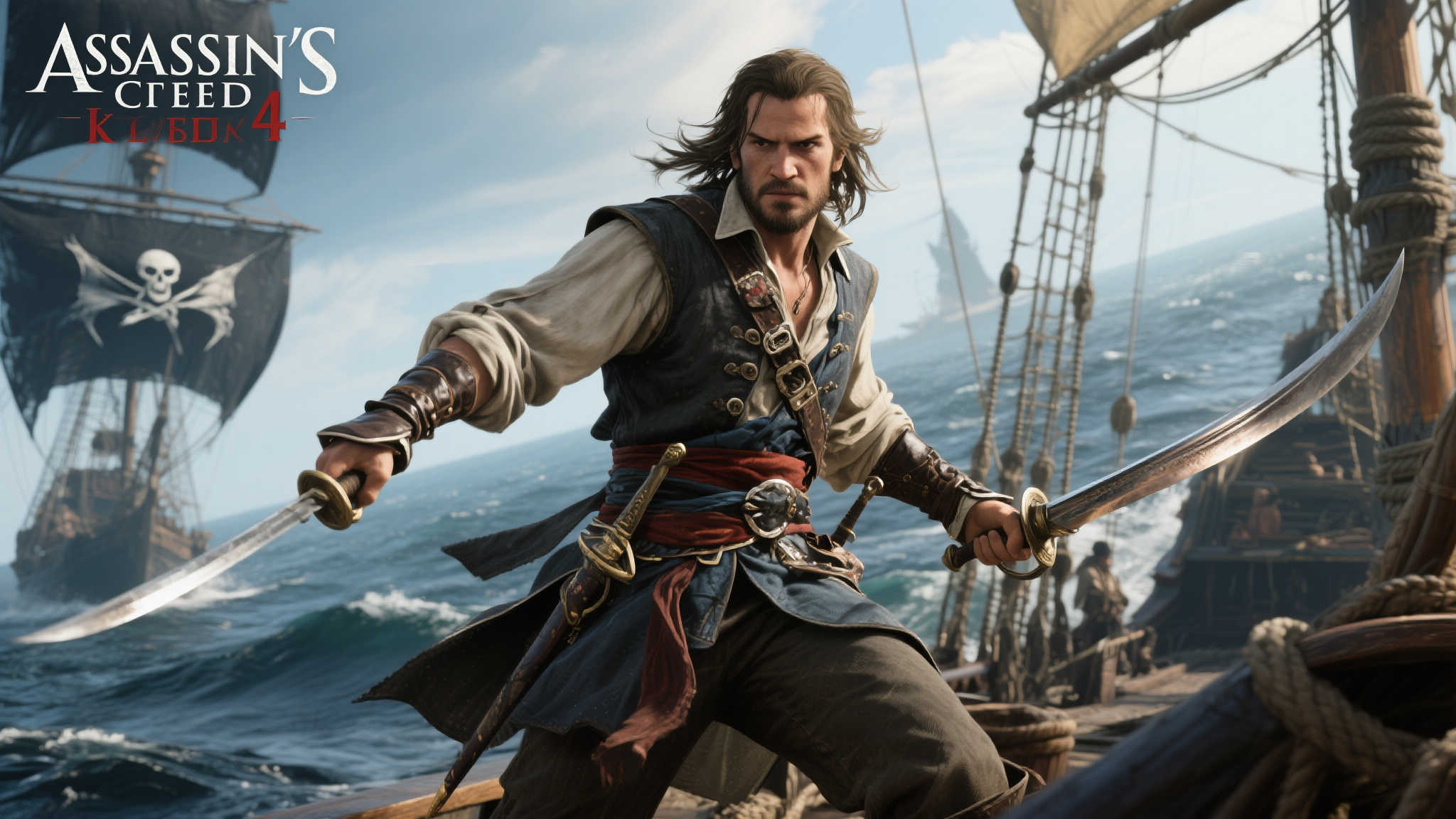 《刺客信条4：黑旗》重制版证据再现，爱德华配音暗示项目进展